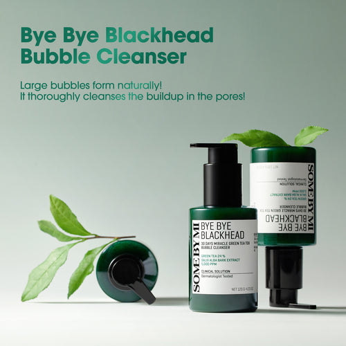 Bye Bye Blackhead 30 Days Miracle Green Tea Tox Bubble Cleanser 120g