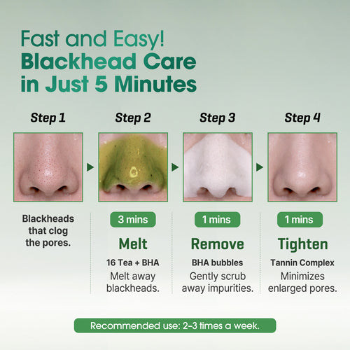 Bye Bye Blackhead 30 Days Miracle Green Tea Tox Bubble Cleanser 120g