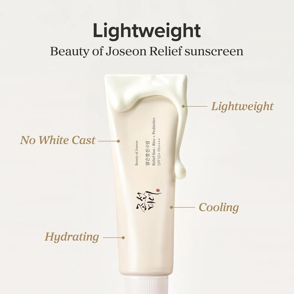 Relief Sun: Rice + Probiotics 50ml (SPF50+ PA++++)