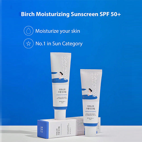 Birch Juice Moisturizing Sunscreen 50ml (SPF 50+,PA++++)