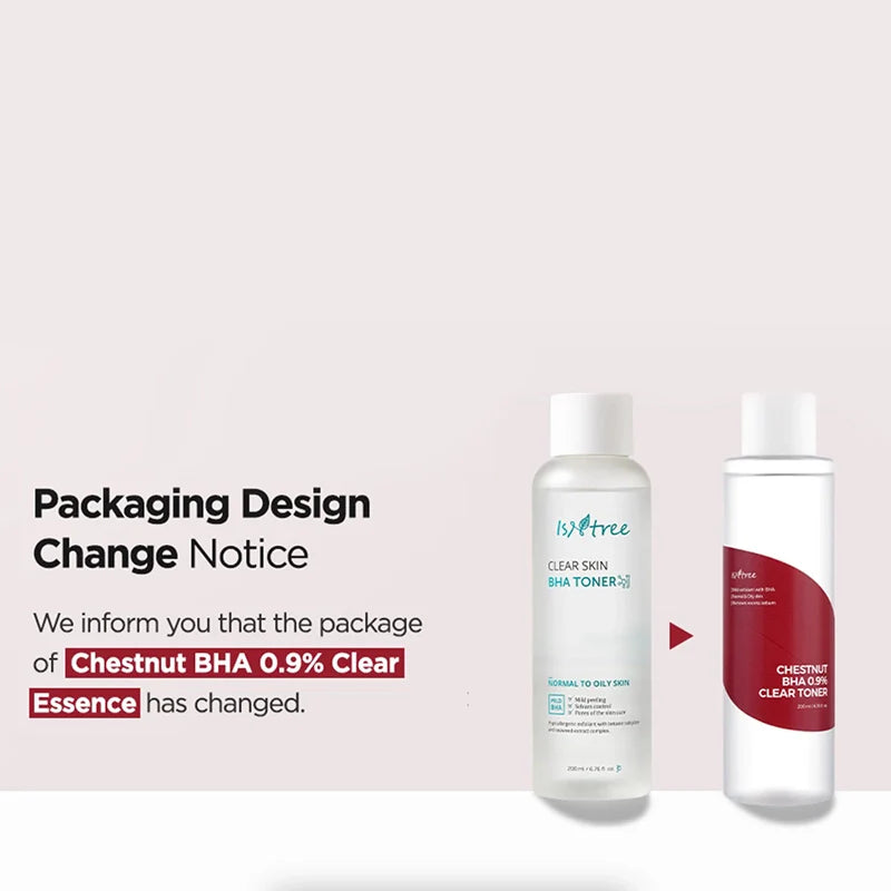 Chestnut BHA 0.9% Clear Toner 200ml