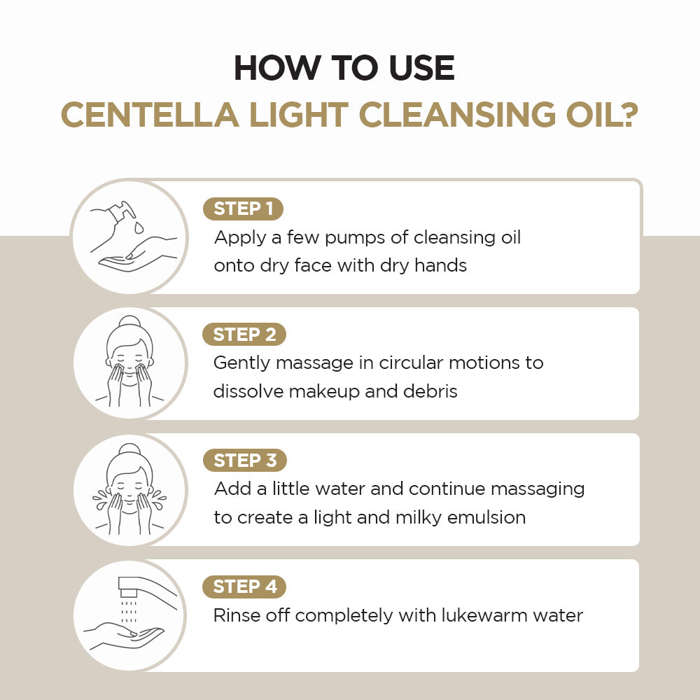 Madagascar Centella Light Cleansing Oil 200ml