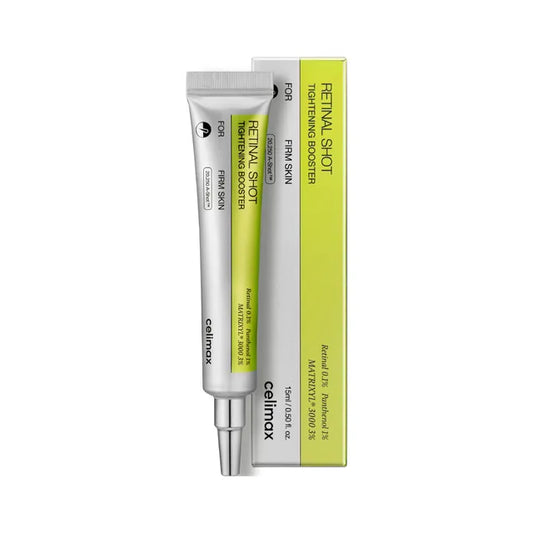 Cellmax Retinal Shot skincare product with packaging on a white background