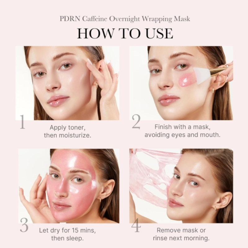 PDRN Pink Caffeine Night Wrapping Mask 75ml
