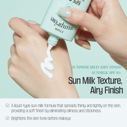 Sunprise Mild Airy Finish Sun Milk SPF50+ PA++++ 55ml
