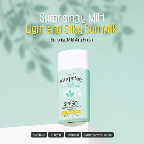 Sunprise Mild Airy Finish Sun Milk SPF50+ PA++++ 55ml