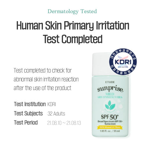 Sunprise Mild Airy Finish Sun Milk SPF50+ PA++++ 55ml