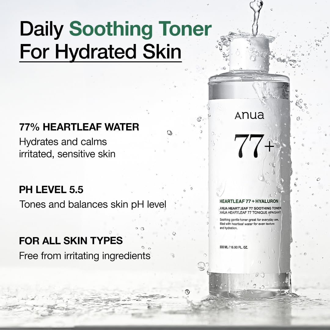 Heartleaf 77% Smoothing Toner 500ml