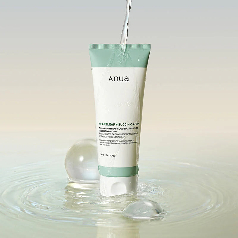 Heartleaf Succinic Moisture Cleansing Foam 150ml