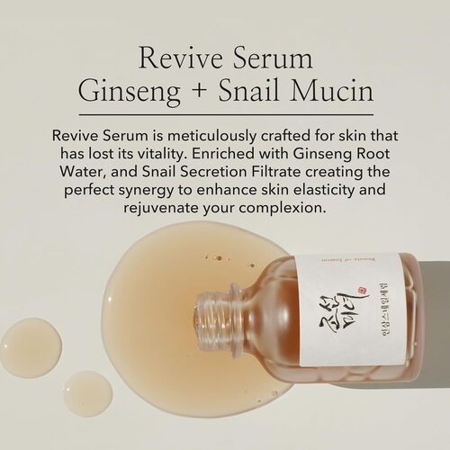 Revive Serum: Ginseng + Snail Mucin 30ml