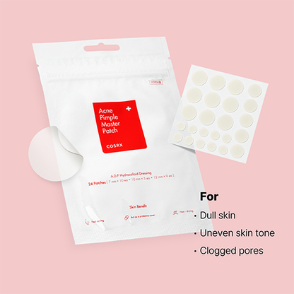 Acne Pimple Master Patch 24 Patches (3 Sizes)