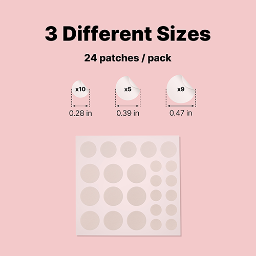 Acne Pimple Master Patch 24 Patches (3 Sizes)