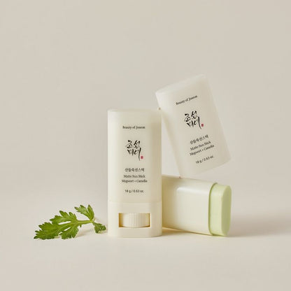 Matte sun stick : Mugwort + Camelia 18g (SPF50+ PA++++) X 2EA [DOUBLE SET]