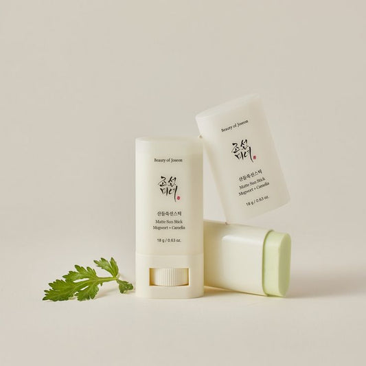 Matte sun stick : Mugwort + Camelia 18g (SPF50+ PA++++) X 2EA [DOUBLE SET]