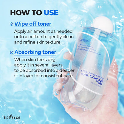 Ultra-Low Molecular Hyaluronic Acid Toner 300ml