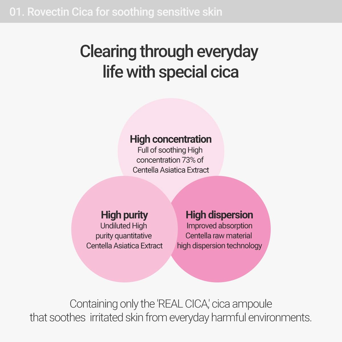 CICA CARE CLEARING AMPOULE 50ml