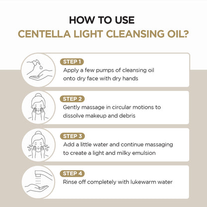Madagascar Centella Light Cleansing Oil 200ml
