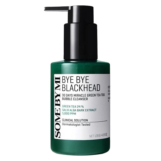 Bye Bye Blackhead 30 Days Miracle Green Tea Tox Bubble Cleanser 120g