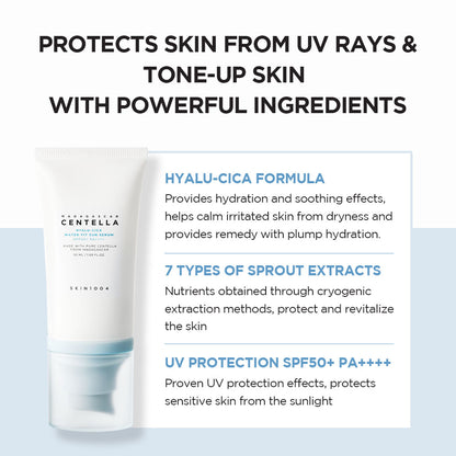 Madagascar Centella Hyalu-Cica Water-Fit Sun Serum SPF50+ PA++++ 50ml
