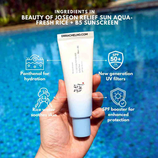 Relief Sun Aqua-fresh Rice+B5 (SPF50+ PA++++) 50ml x 2ea